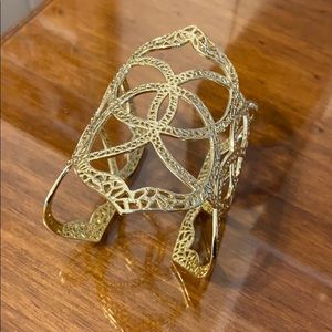 Kendra Scott Roni Cuff Bracelet in Gold
